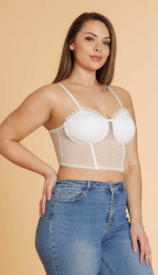 Lace Bralette Plus 18103