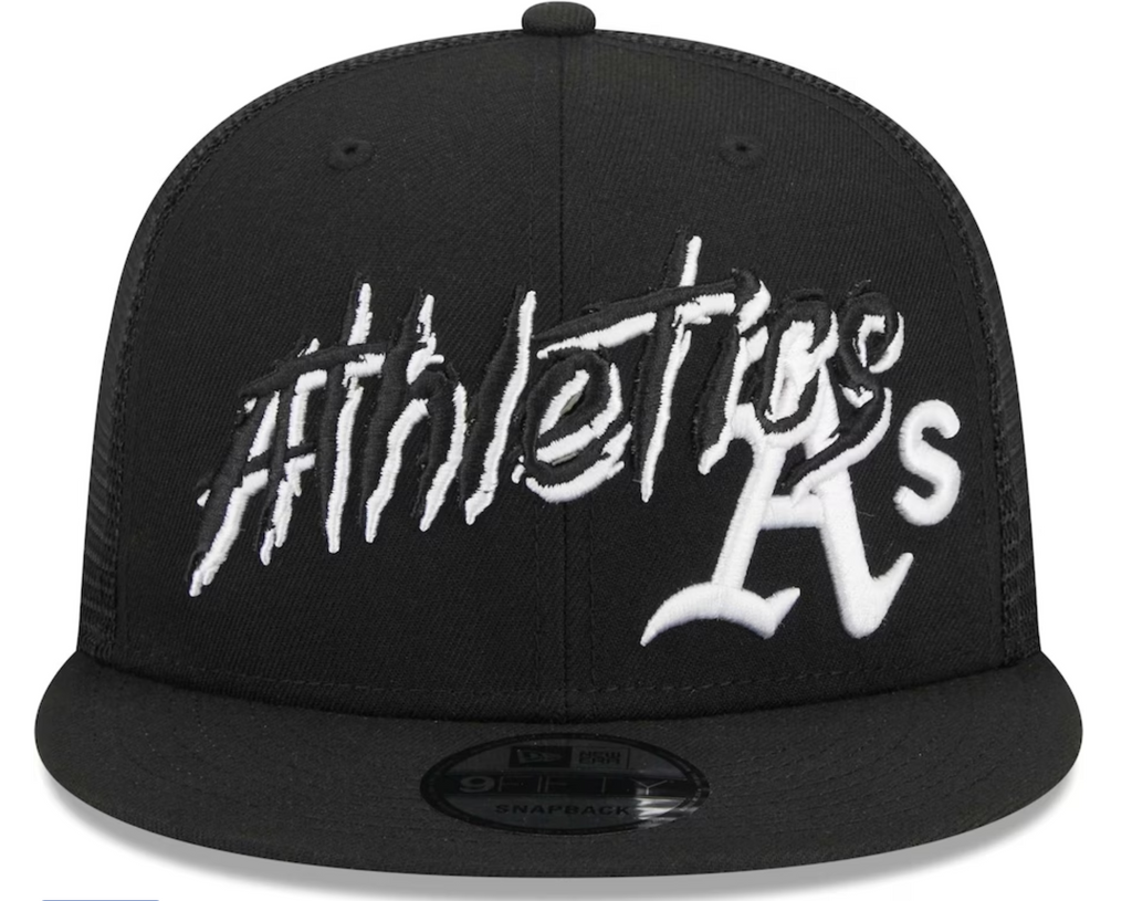 Oakland A's Street Trucker 9FIFTY Snapback Hat
