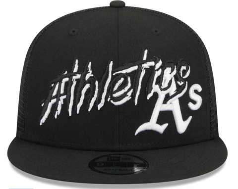 Oakland A's Street Trucker 9FIFTY Snapback Hat