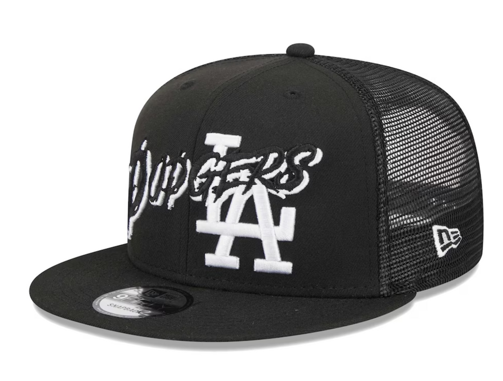 LA Dodgers Street Trucker 9FIFTY Snapback Hat