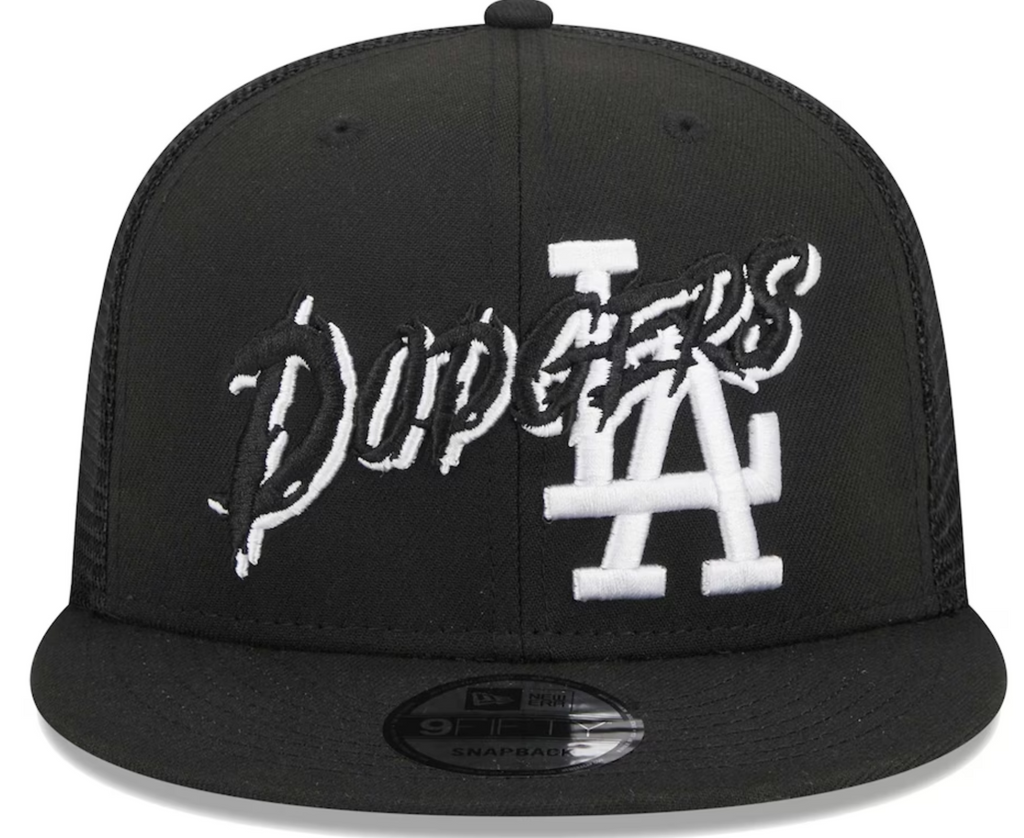 LA Dodgers Street Trucker 9FIFTY Snapback Hat