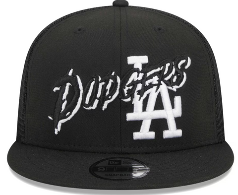 LA Dodgers Street Trucker 9FIFTY Snapback Hat