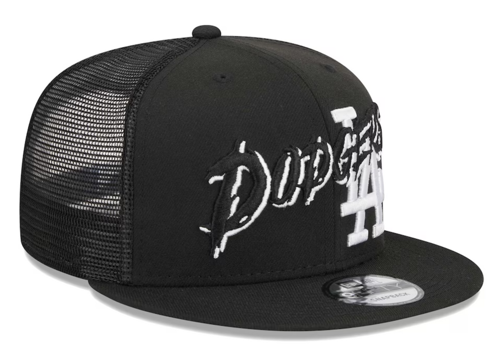 LA Dodgers Street Trucker 9FIFTY Snapback Hat