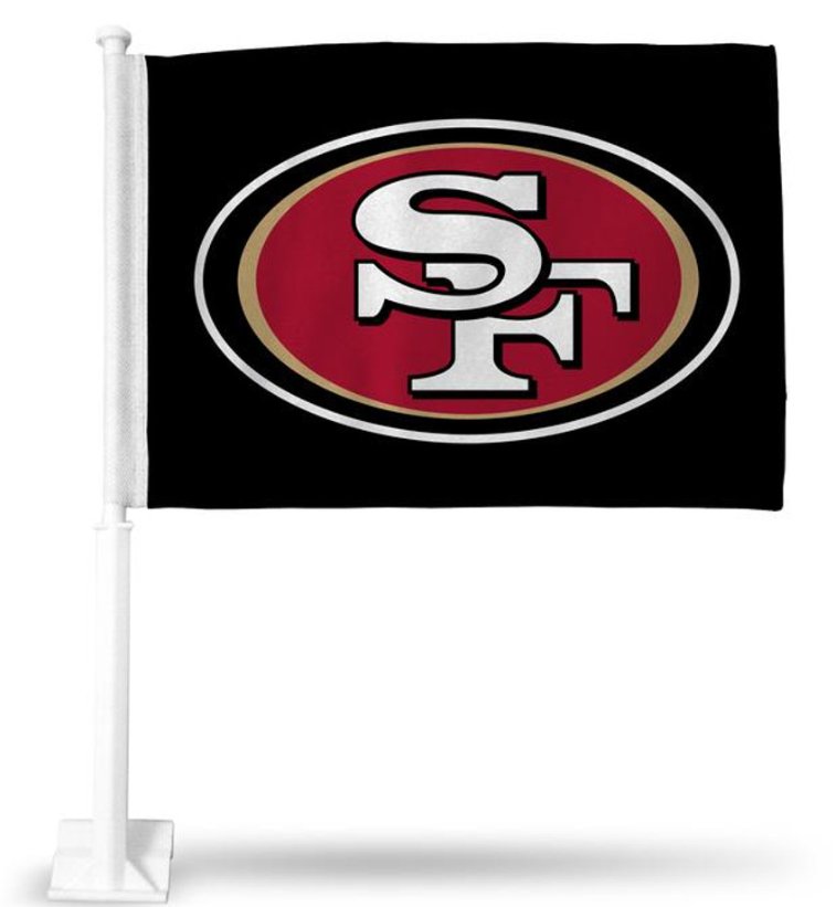 SF 49ers Car Flag
