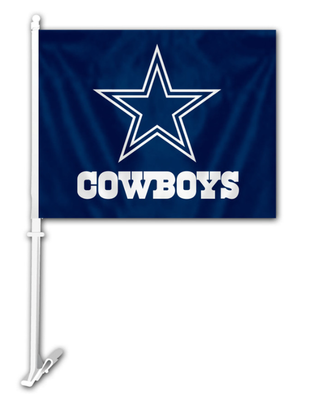 Dallas Cowboys Car Flag