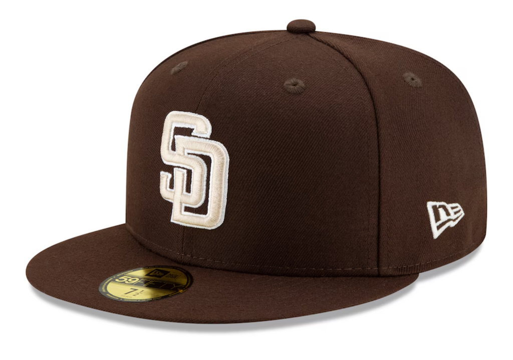 SD Padres Brown Alternate Collection 59FIFTY Fitted Hat