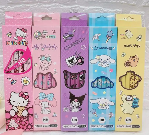 Sanrio Pencils 12pcs