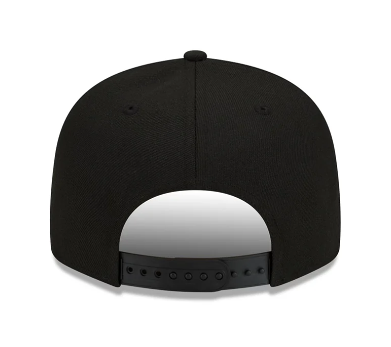 Oakland A's Black White Snapback