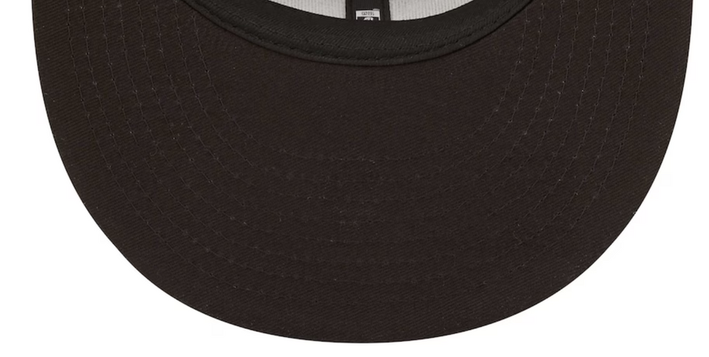 Cincinnati Reds Black White Outline Snapback
