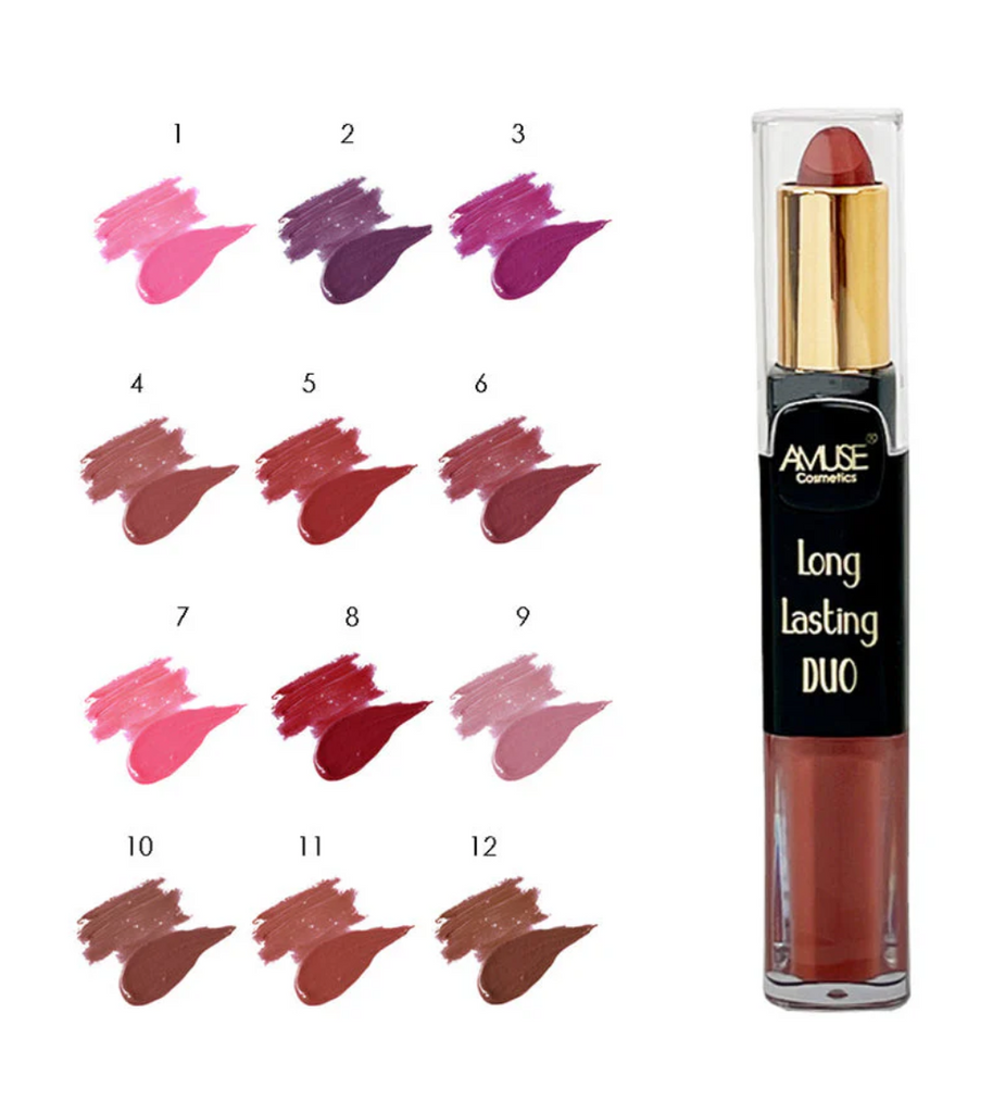 Long Lasting Duo Lipstick & Liquid Lip