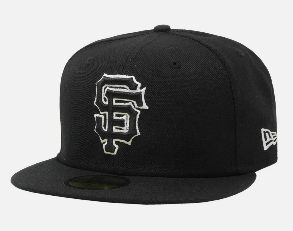 SF Giants Black Outline 59FIFTY Hat