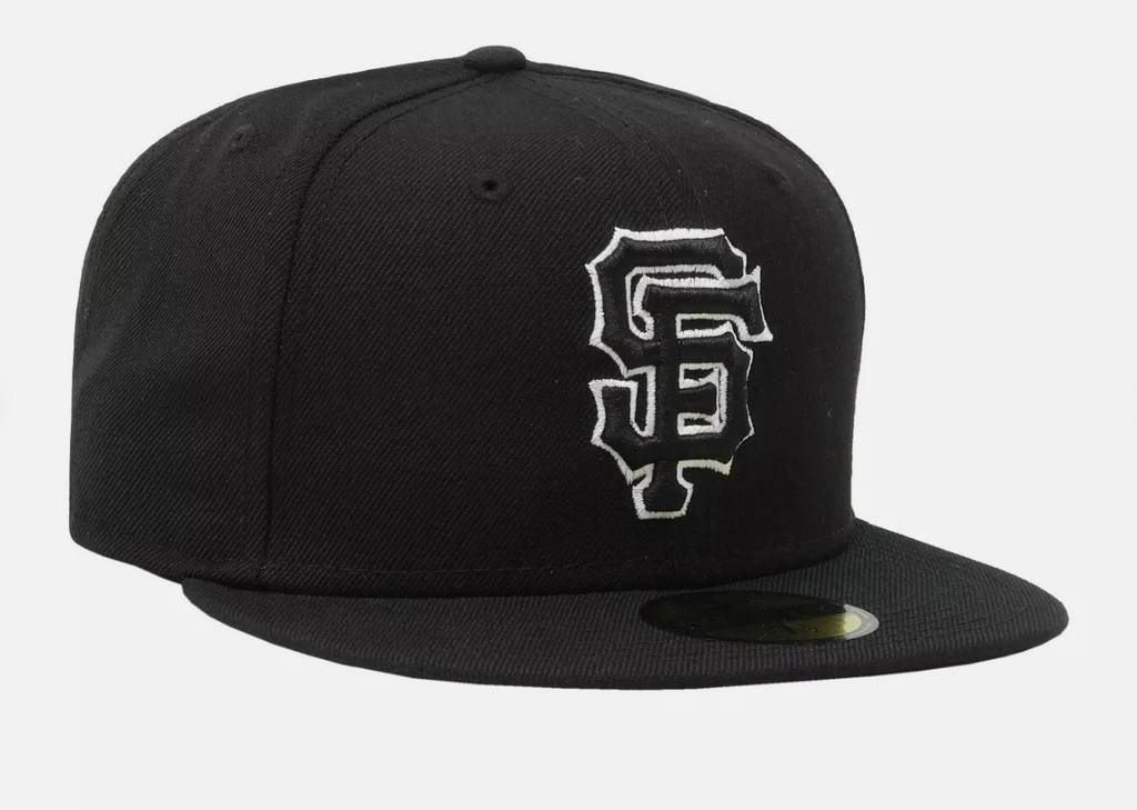 SF Giants Black Outline 59FIFTY Hat