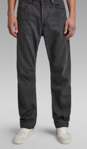 Knobetta Denim Pants Streight Leg Denim Charcoal