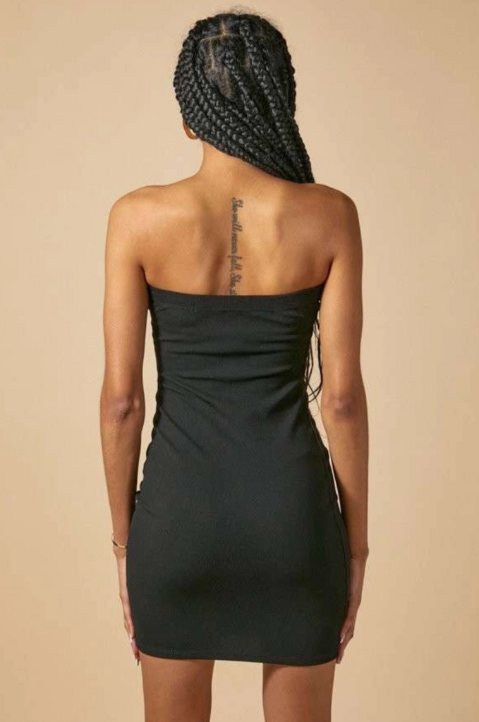 Knit Tube Top Mini Dress 45631