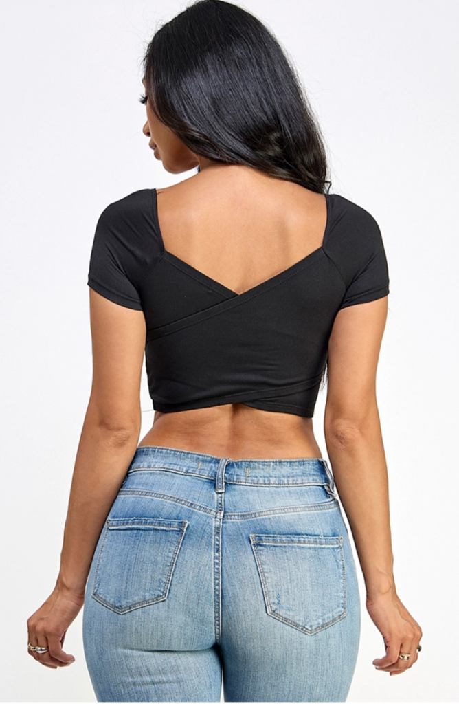 Crossover Crop Top H&H 44476