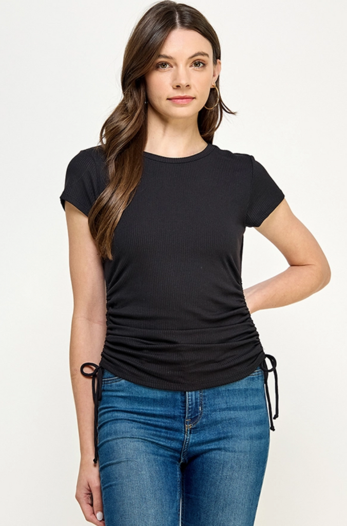 Side Ruched Top H&H 49505