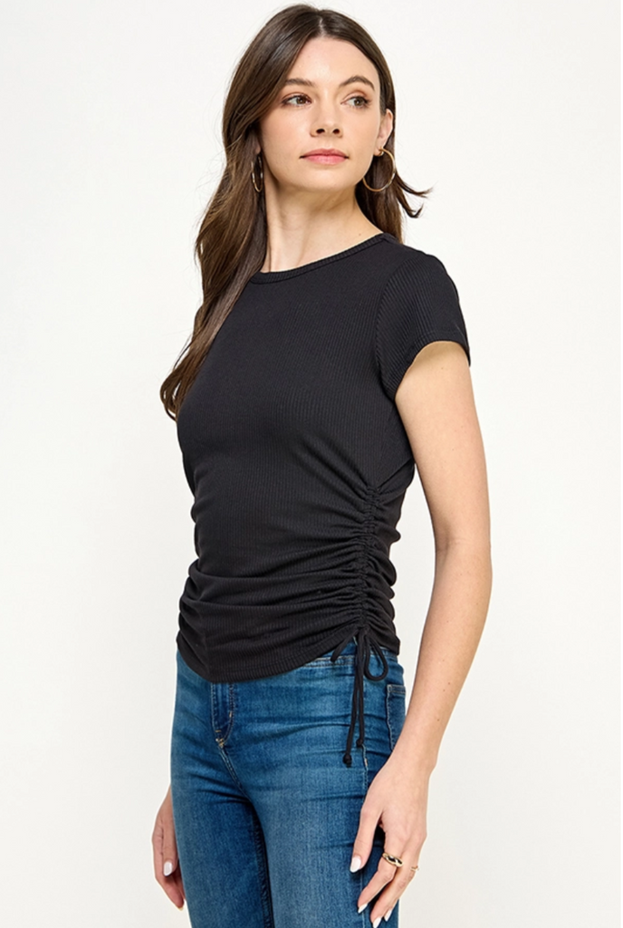 Side Ruched Top H&H 49505