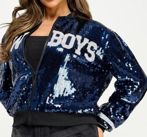 Dallas Cowboys Sequin Jacket