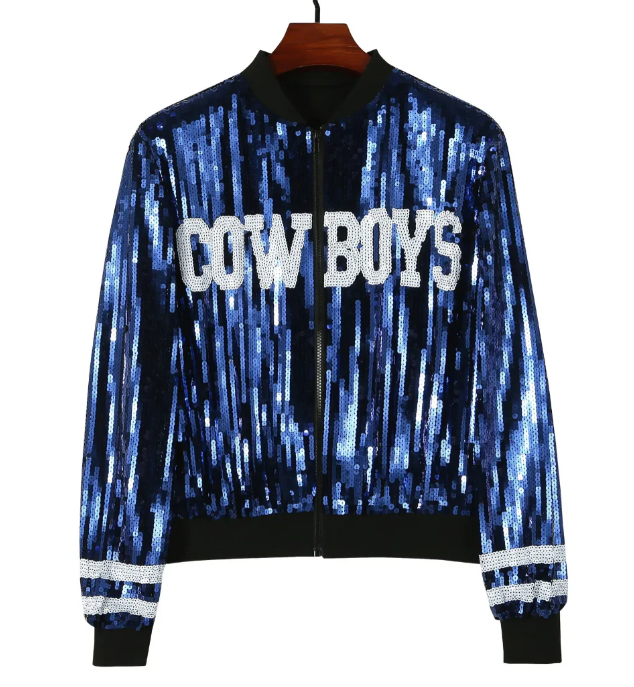 Dallas Cowboys Sequin Jacket