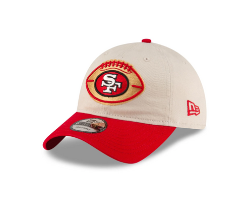 SF 49ers '24 Sideline Stone Stretch-Snap 9FORTY Hat