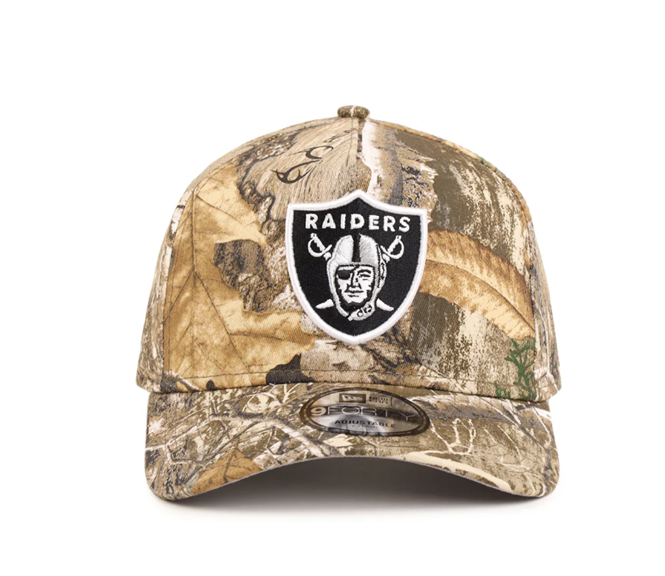 New Era Oakland Raiders 59fifty Basecap Camo Black/Wood Camo - 7-56cm New Era Oakland Raiders 59fifty Basecap Camo Black/Wood Camo - 7-56cm