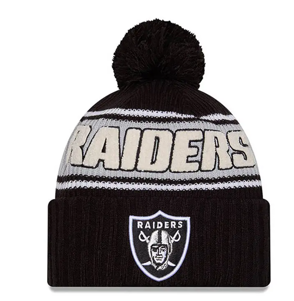 LV Raiders Sideline '24 Sport Knit Beanie