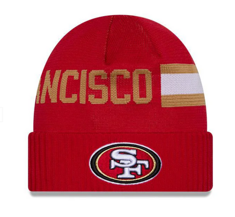 SF 49ers Sideline '24 Tech Beanie