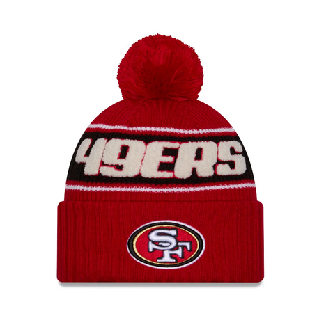 SF 49ers Sideline '24 Sport Knit Beanie