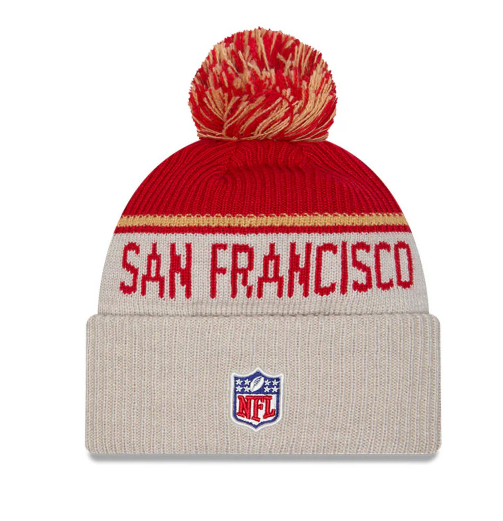 SF 49ers Sideline '24 Historic Sport Knit Beanie