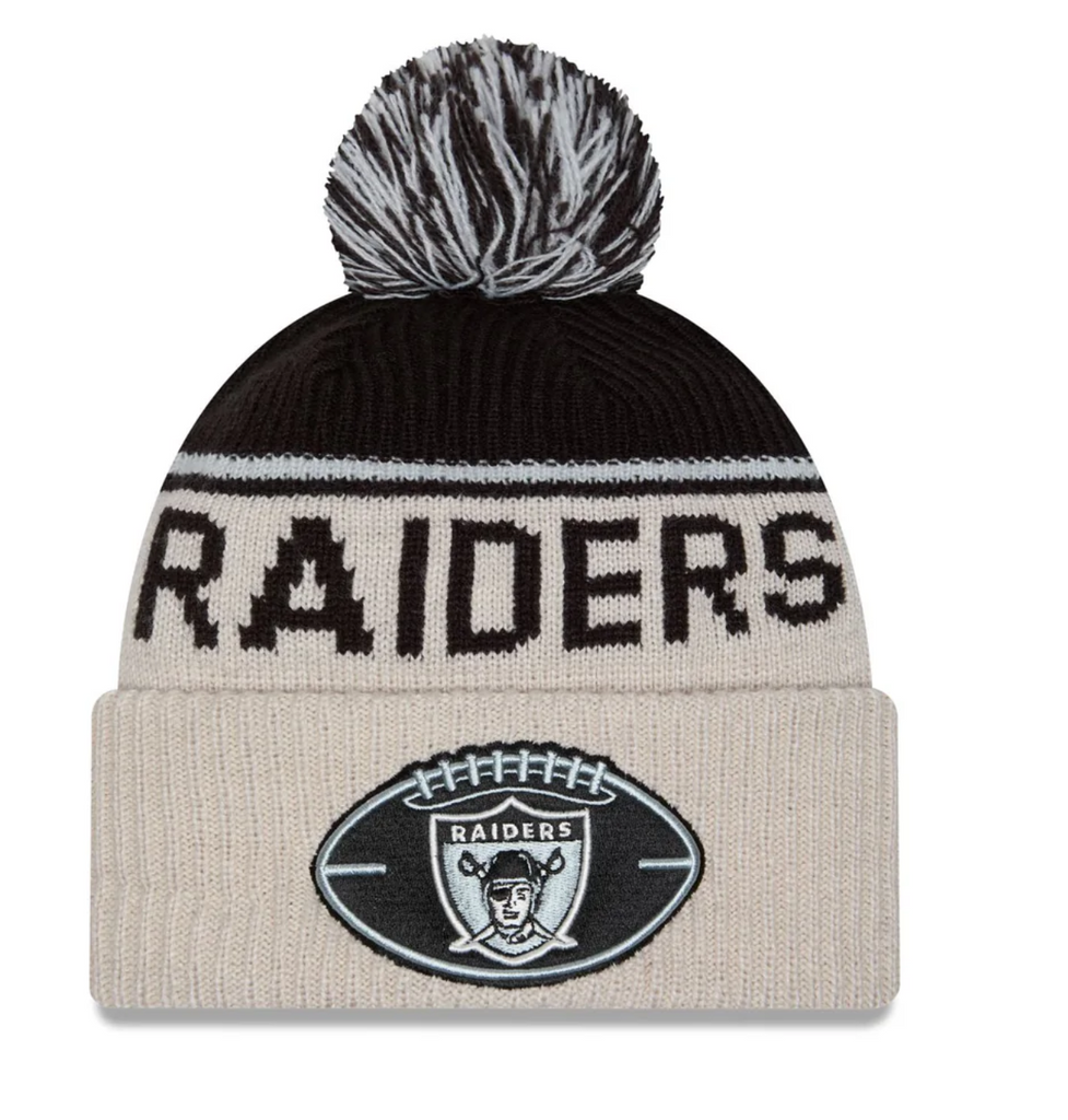 LV Raiders Sideline '24 Historic Sport Knit Beanie