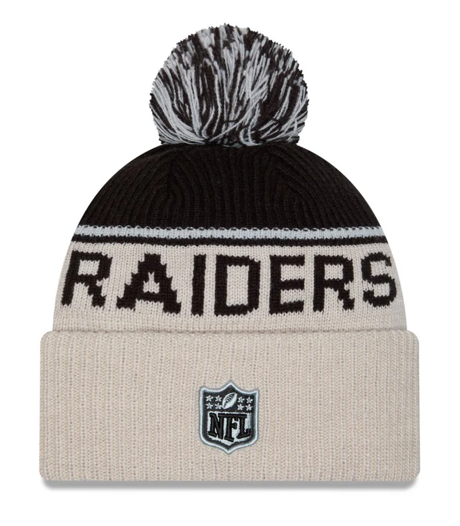 LV Raiders Sideline '24 Historic Sport Knit Beanie