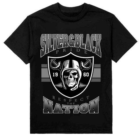 LV Raiders Respect The Nation Tee