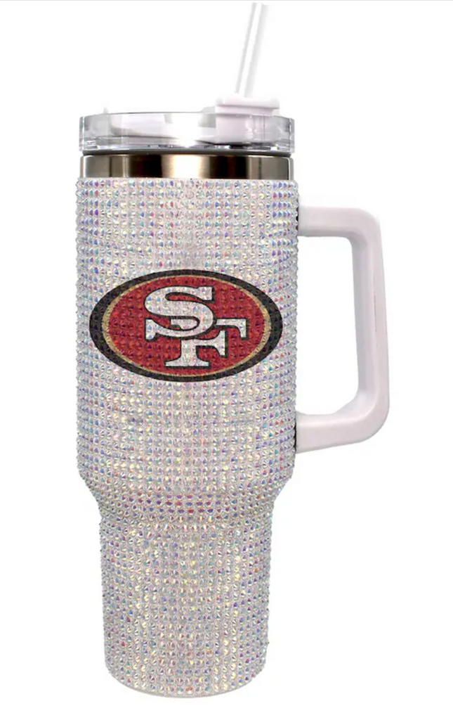 SF 49ers Bling Colossal Tumbler 46oz