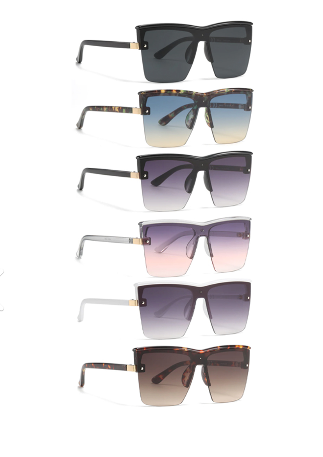 One Piece Lense Sunglasses - Craze Fashion