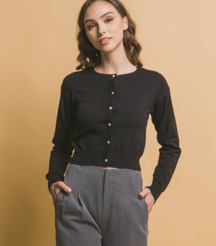 Pearl Button Cardigan 90229