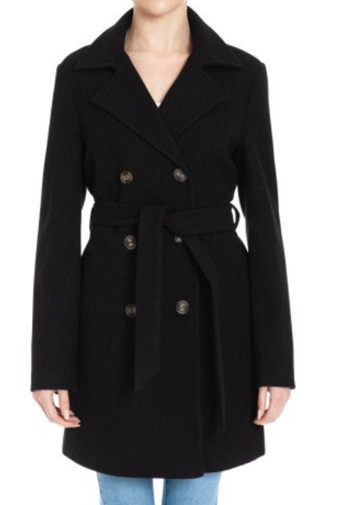 Knee Length Peacoat 75688