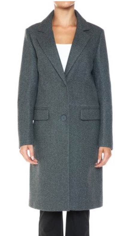 Knee Length Peacoat 75688