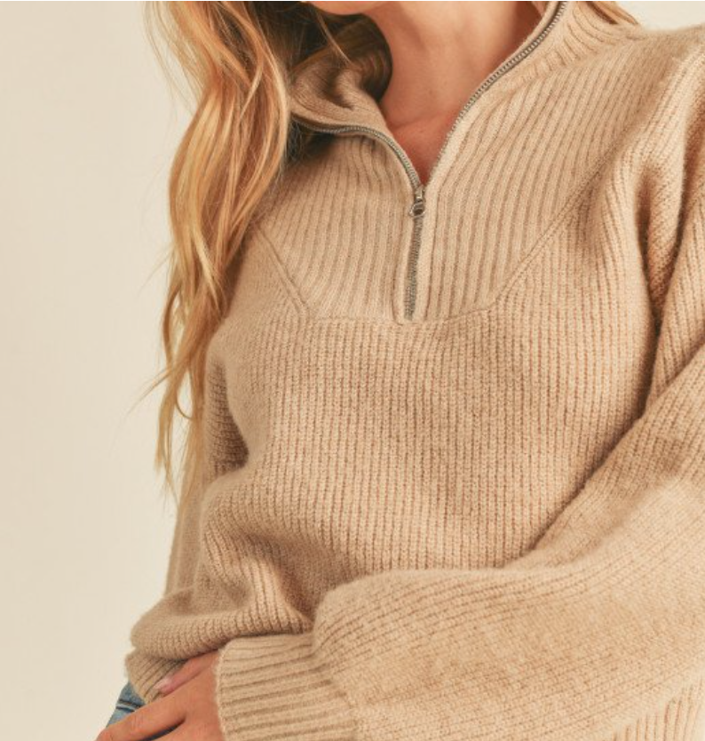 Mock Neck Sweater 74385