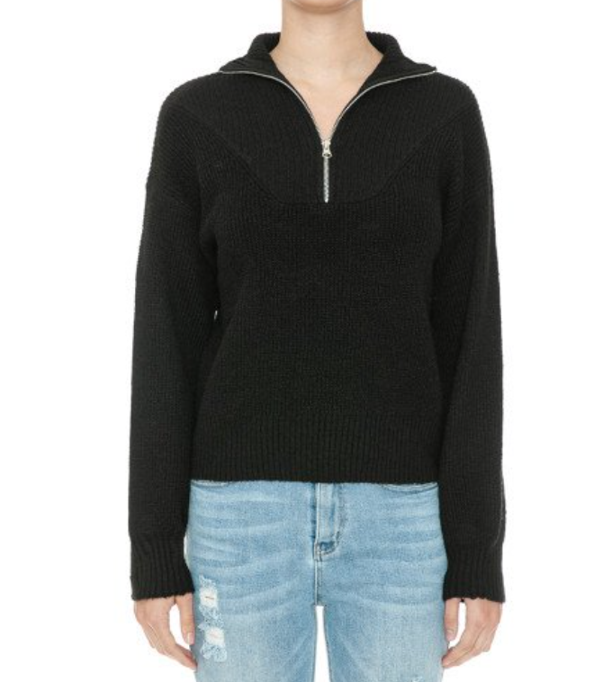 Mock Neck Sweater 74385