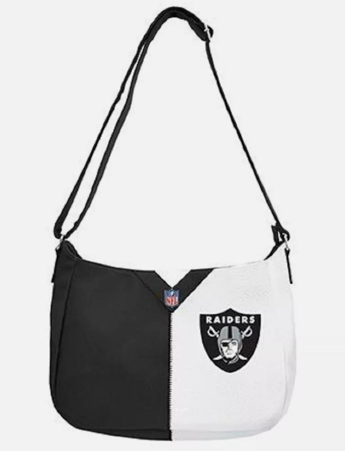 LV Raiders Pebble Split Hobo Purse