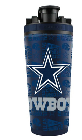 Dallas Cowboys Ice Shaker Tumbler 26oz