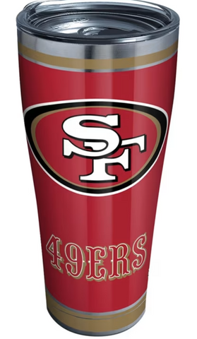 SF 49ers Tervis Tumbler 30oz