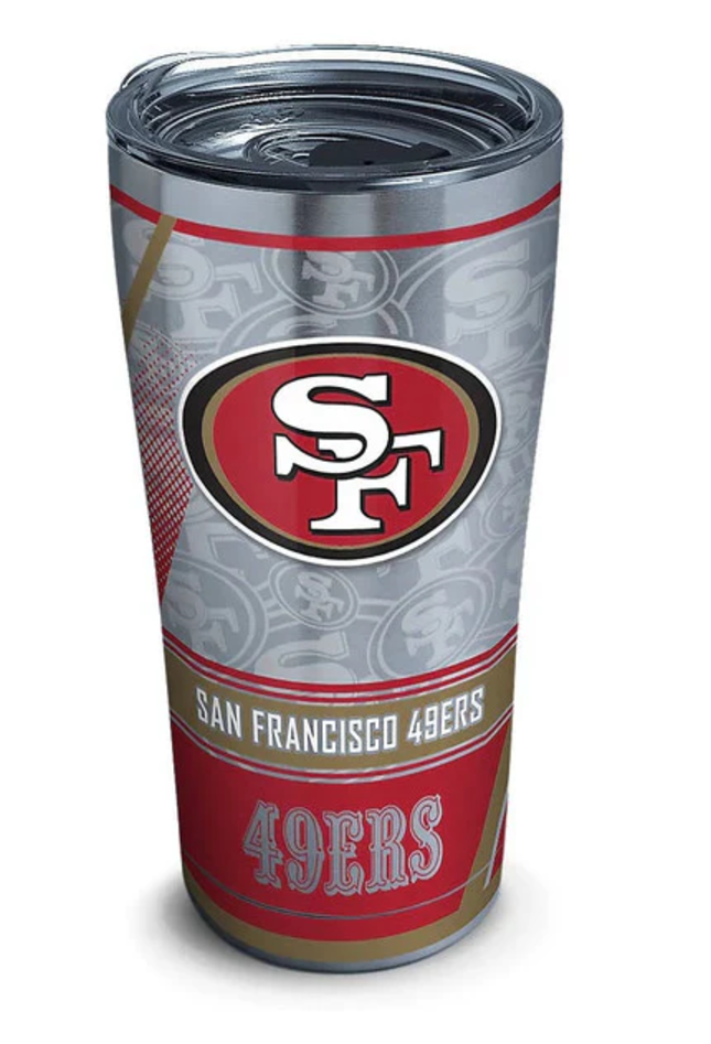 SF 49ers Multi Print Tervis Tumbler 20oz