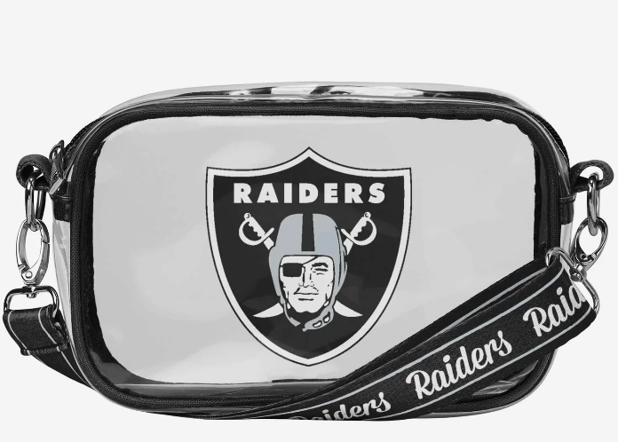 LV Raiders Clear Camera Bag