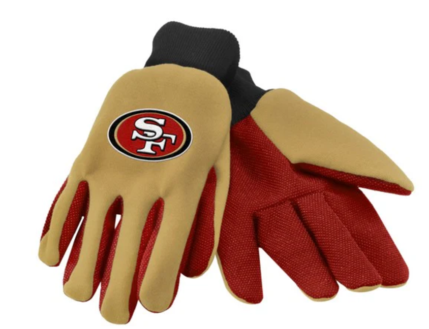 SF 49ers Team Utility Gloves