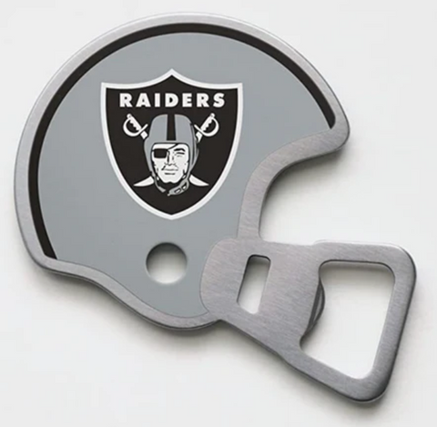 LV Raiders Helmet Magnet Bottle Opener