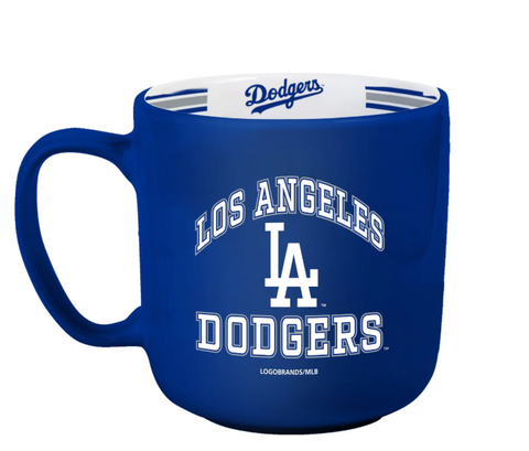 LA Dodgers Stripe Mug 15oz