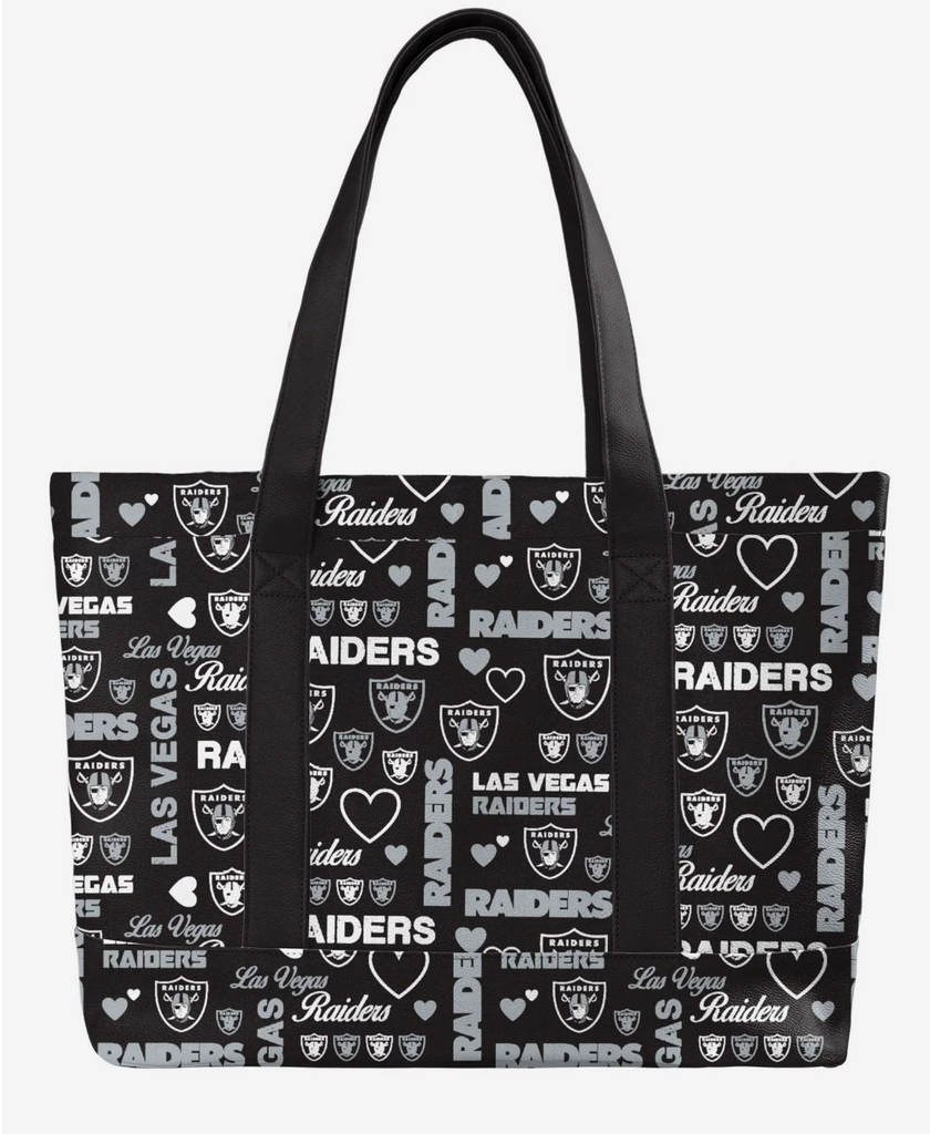 LV Raiders Logo Love Tote Bag