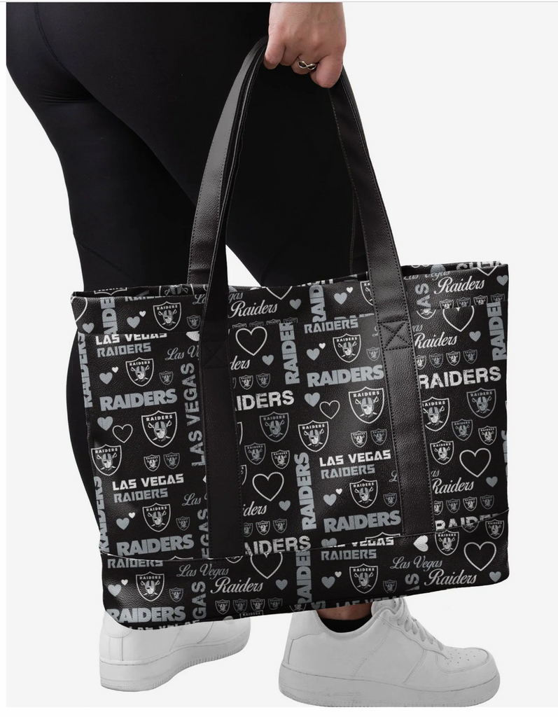 LV Raiders Logo Love Tote Bag