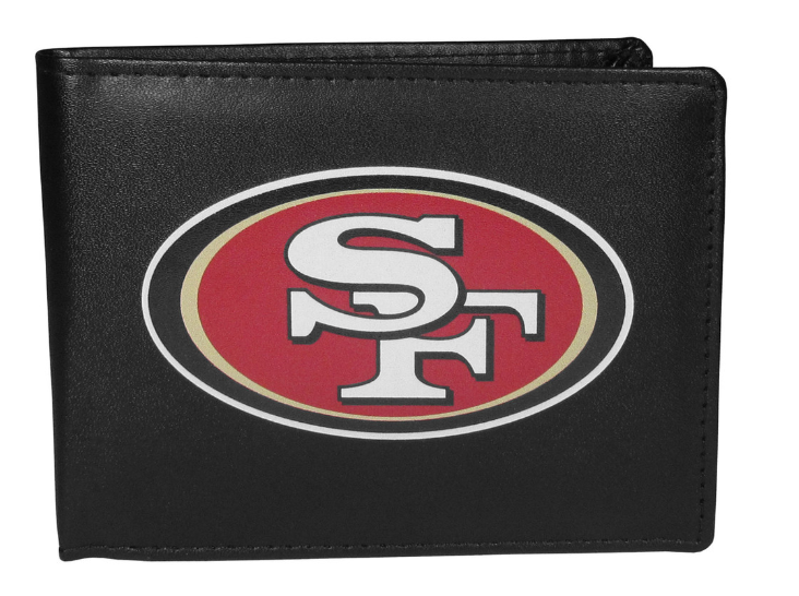 SF 49ers Logo Bi Fold Wallet